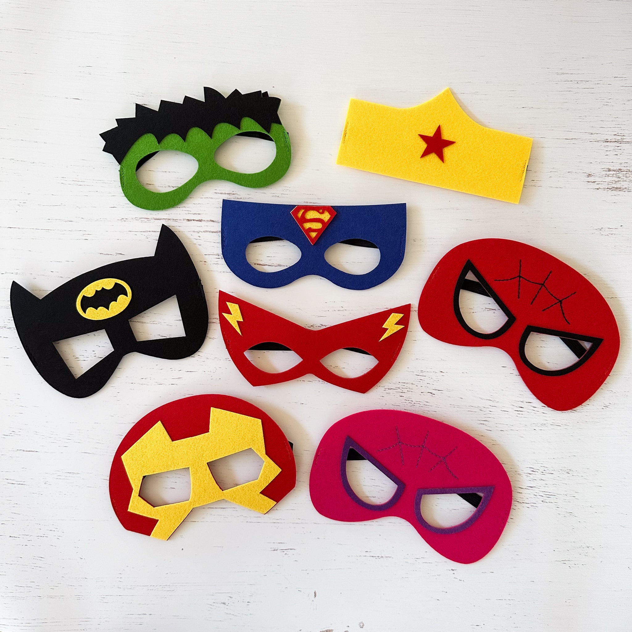 Superhero Party Masks