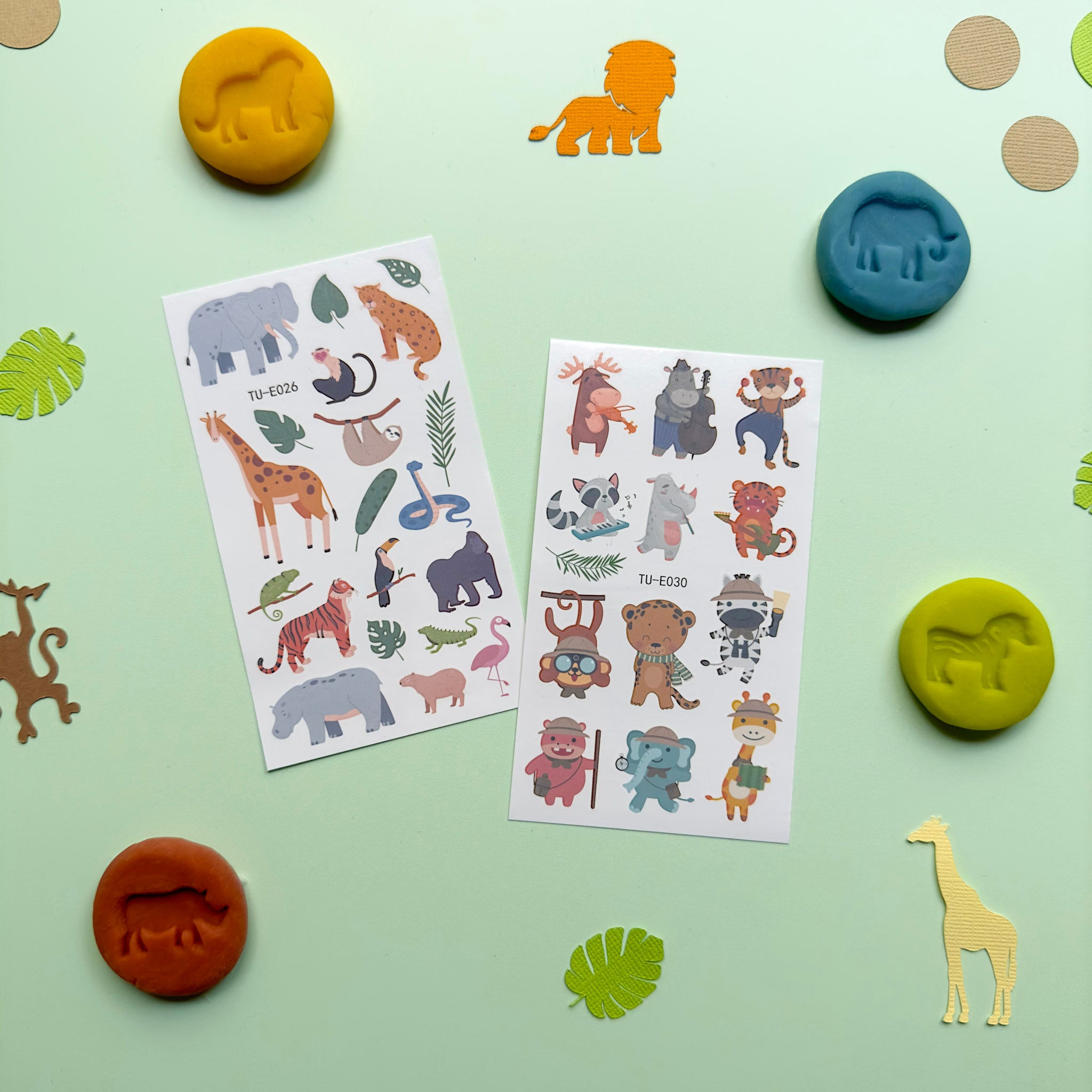 Jungle Animal Premade Party Bags