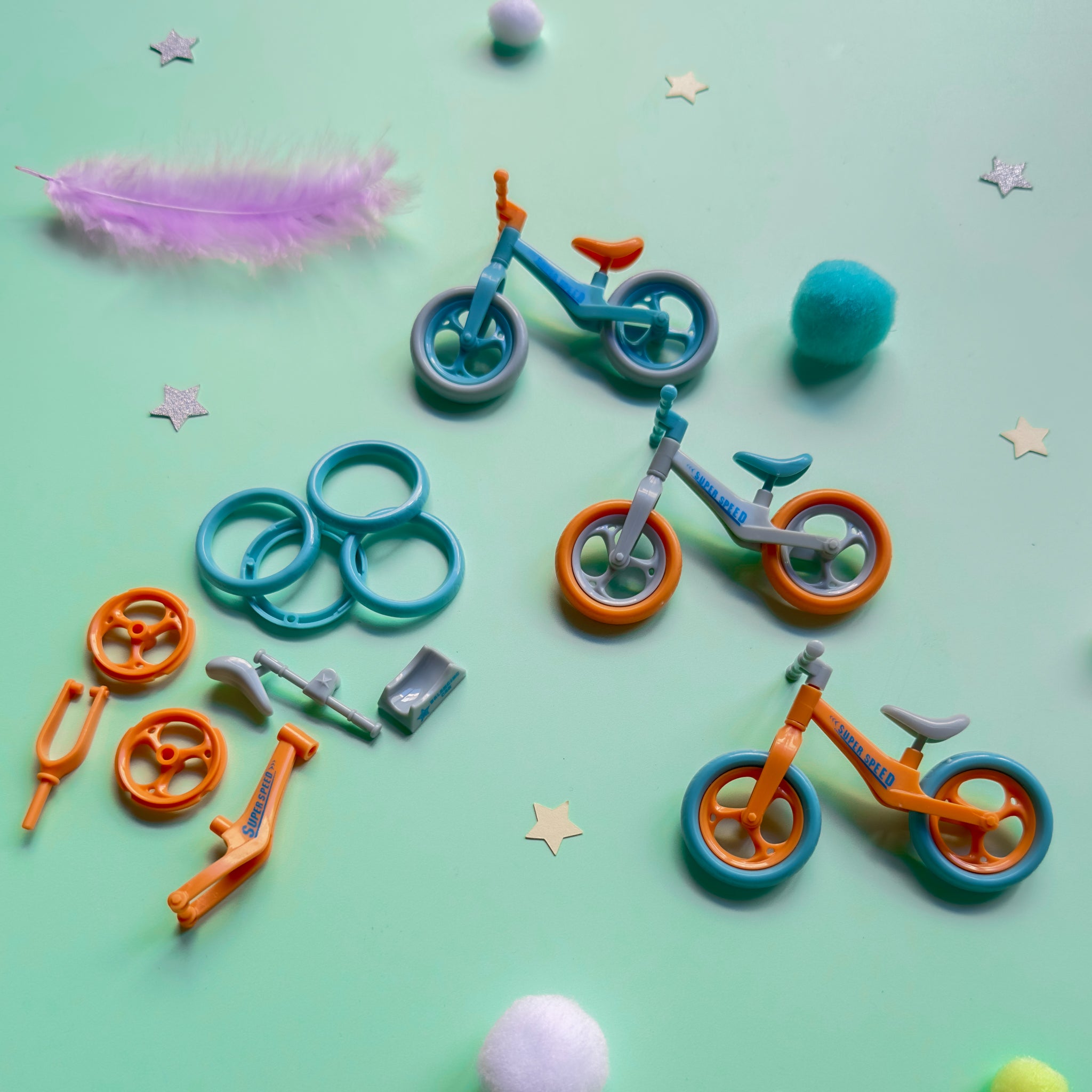 Fox On Wheels Premade Party Bags