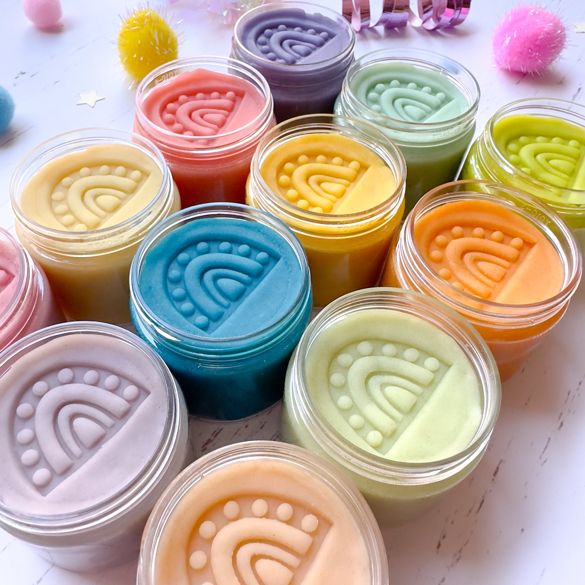 Superhero Playdough Party Favours