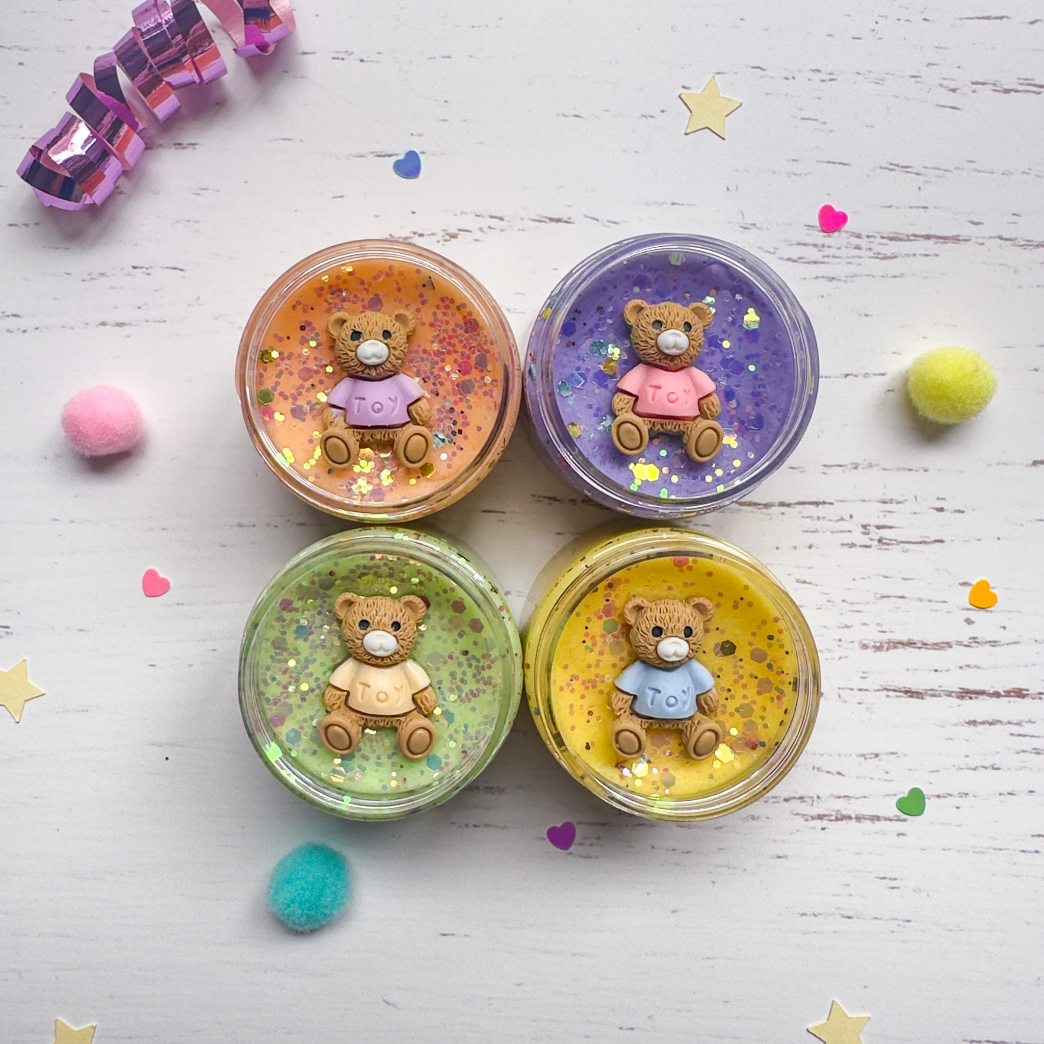 Playdough & Charm Party Favours