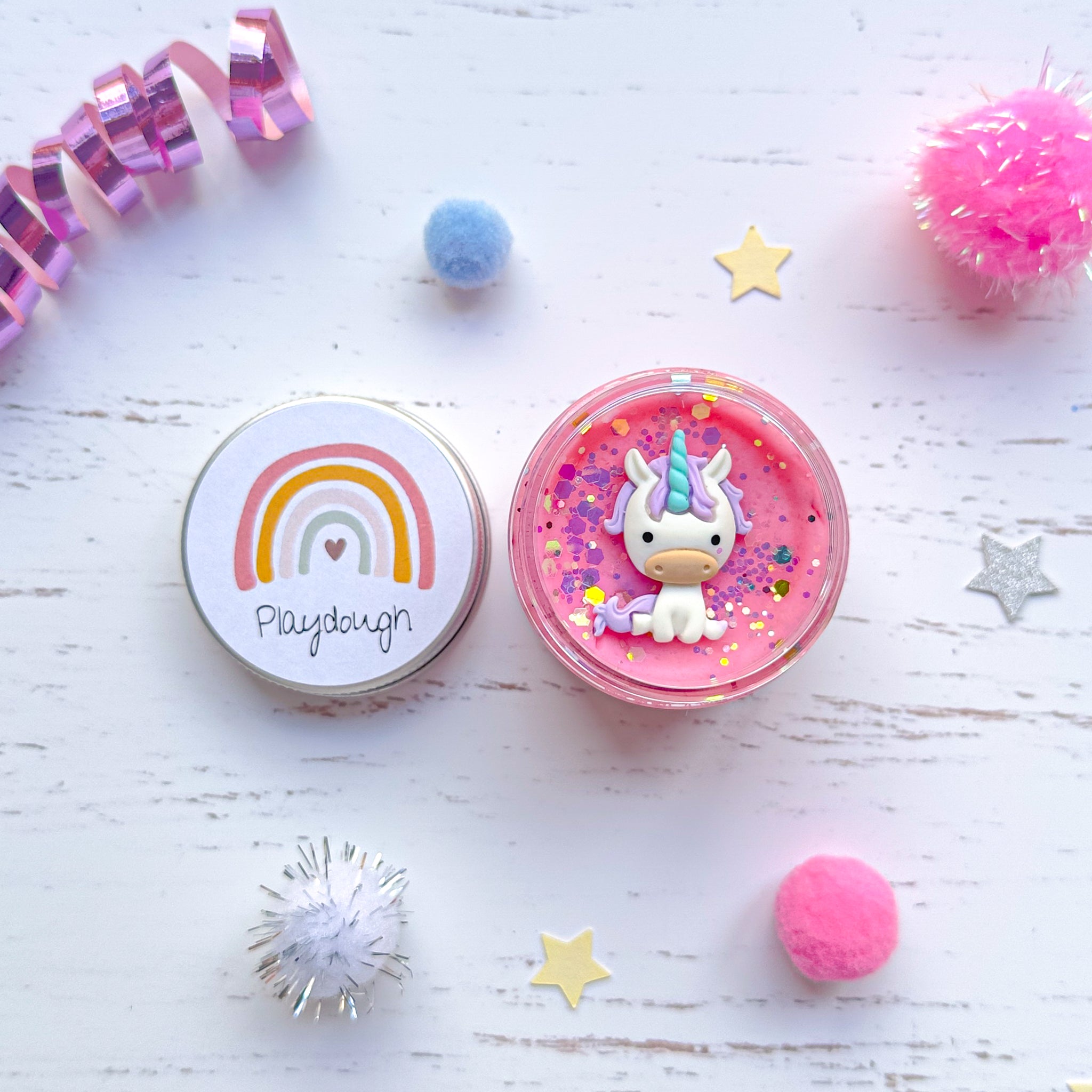 Playdough & Charm Party Favours
