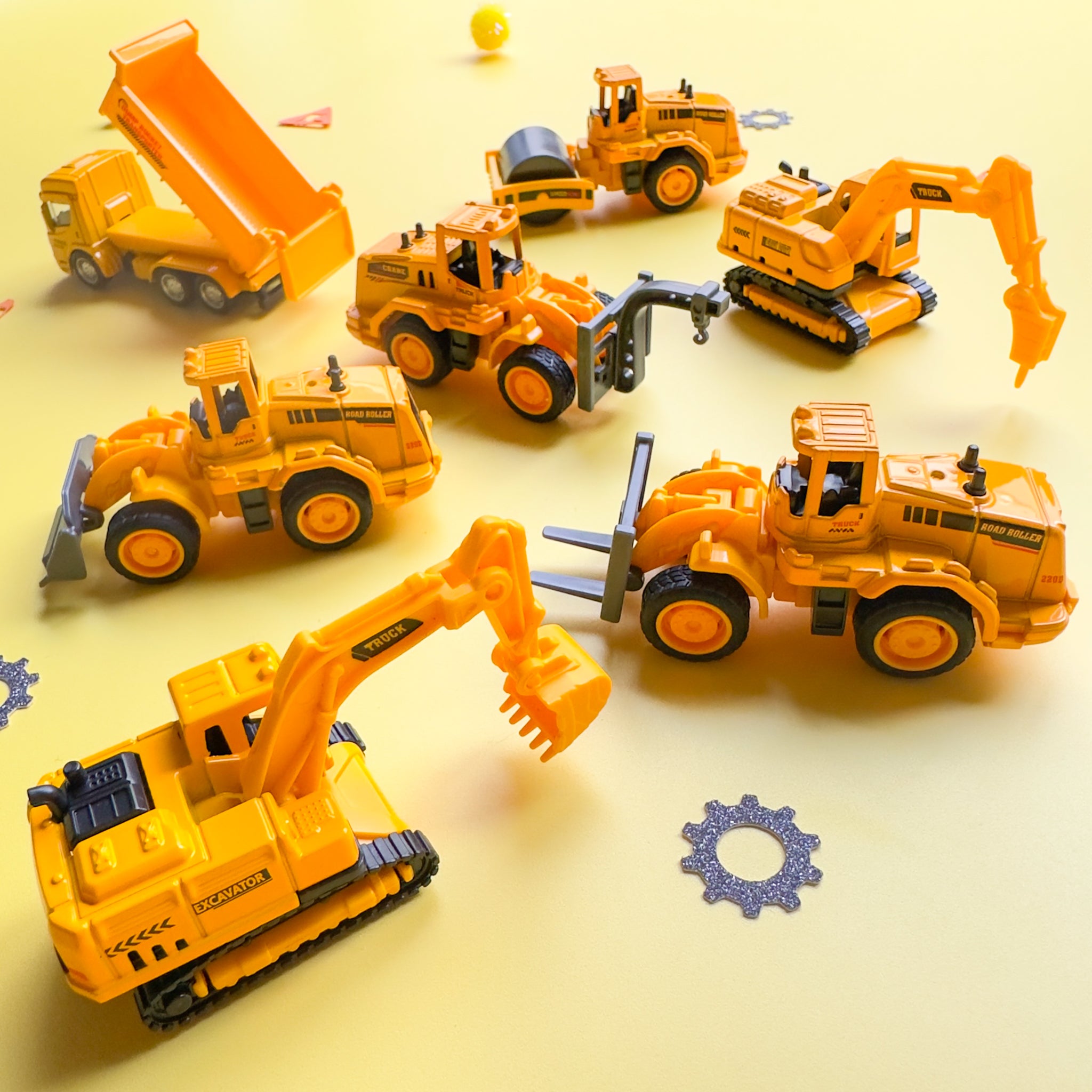 Construction Trucks Party Favours