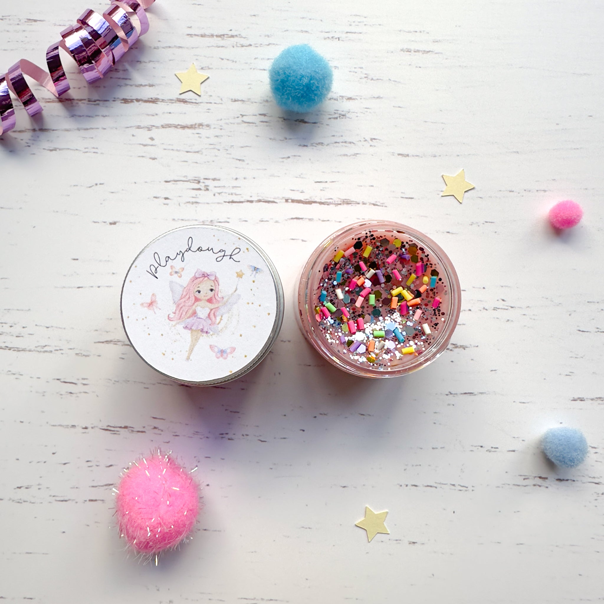 Fairy Playdough Party Favours