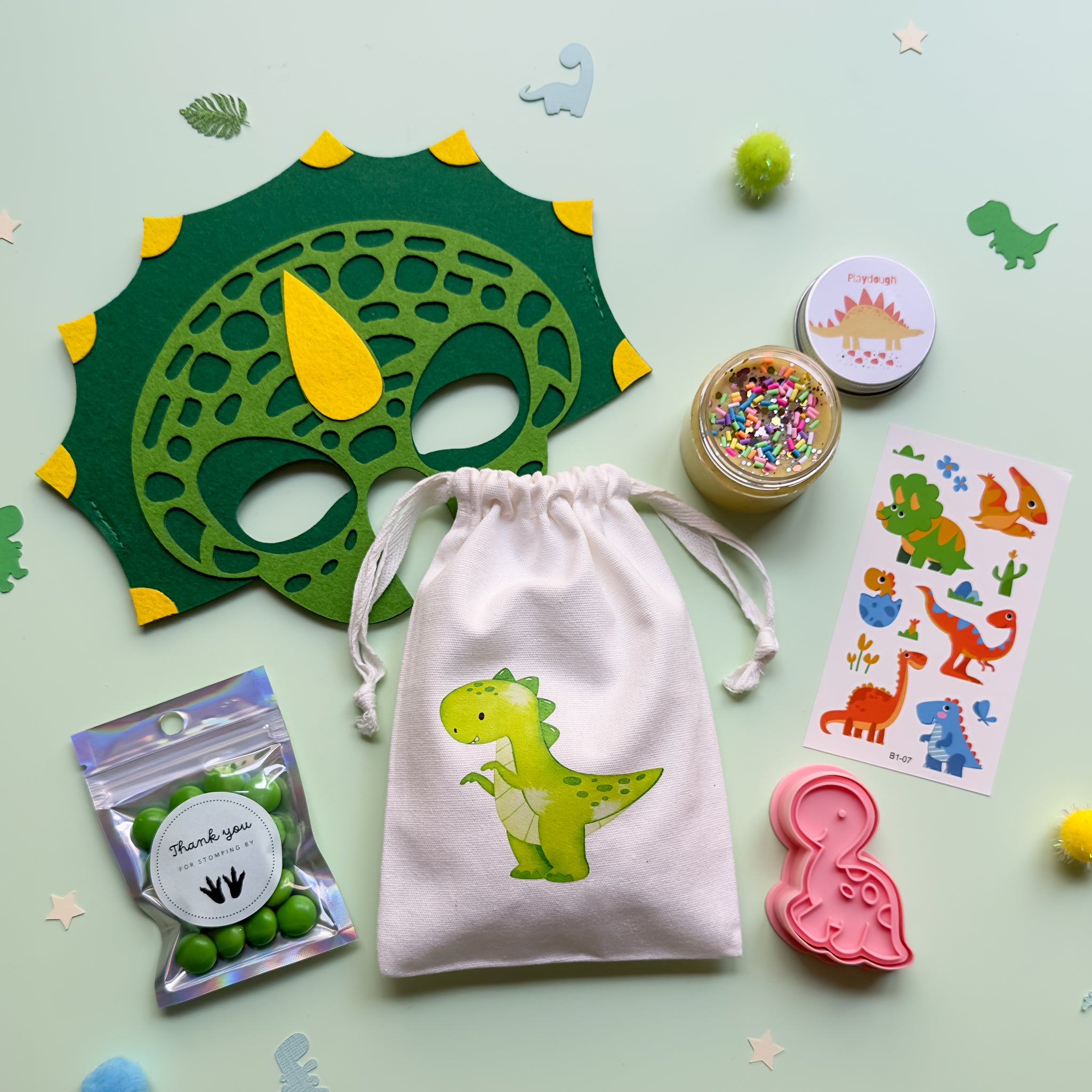 Little Dinosaur Premade Party Bags
