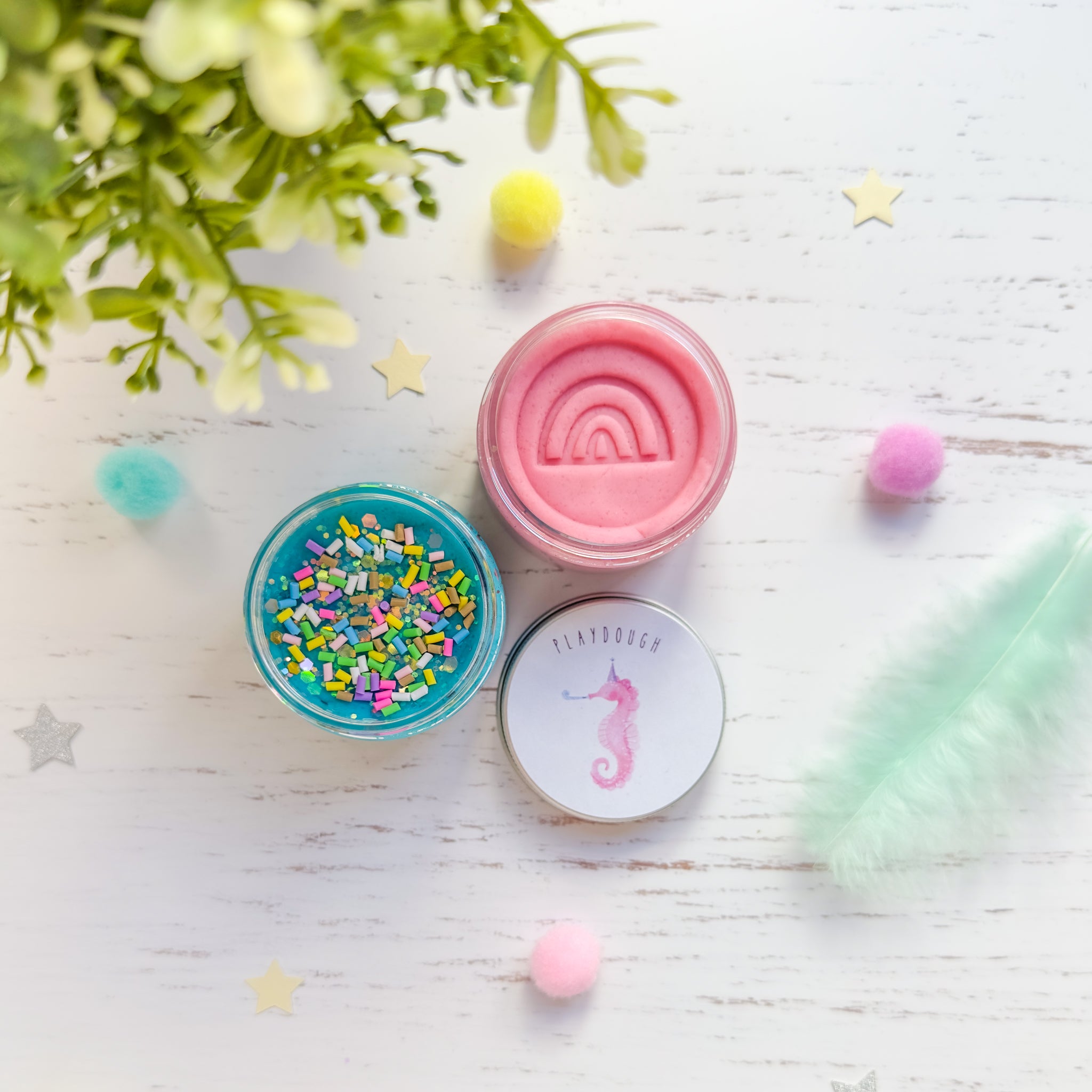 Under The Sea Playdough Party Favours