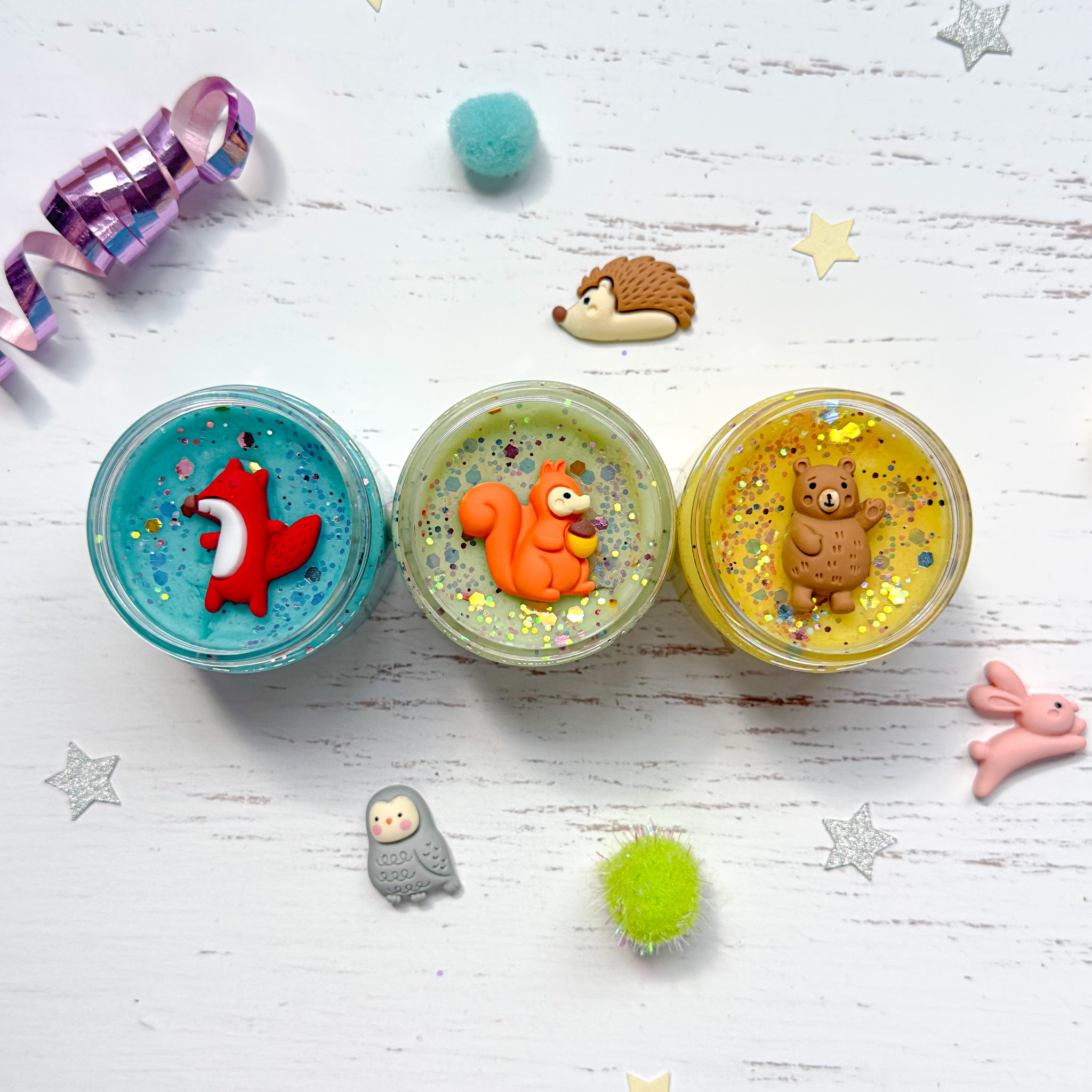 Playdough & Charm Party Favours