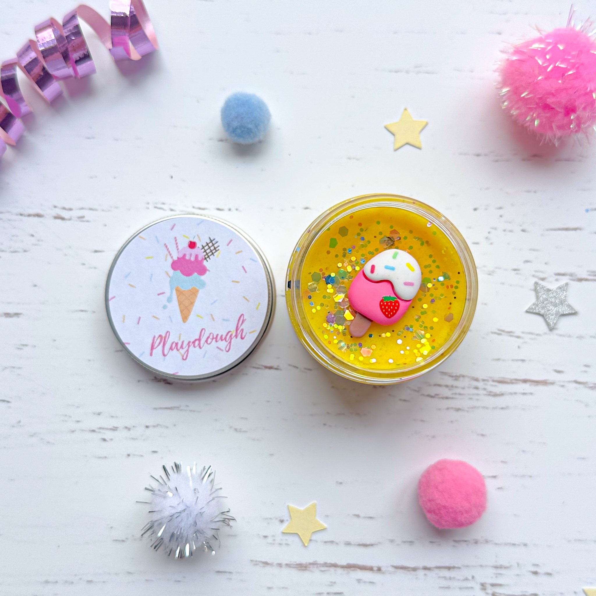 Playdough & Charm Party Favours