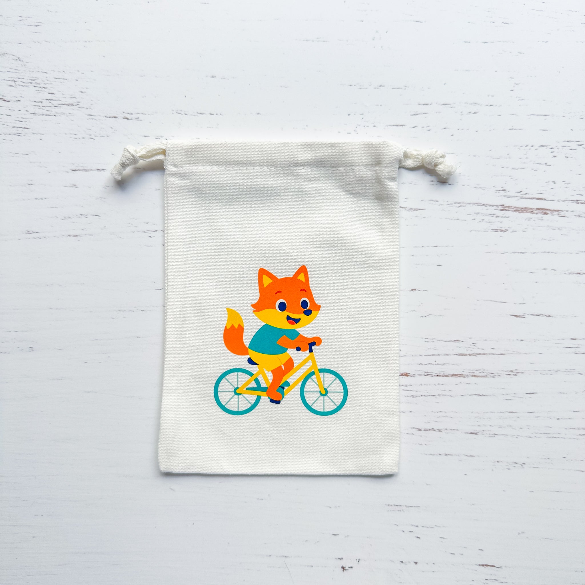 Fox On Wheels Party Bags