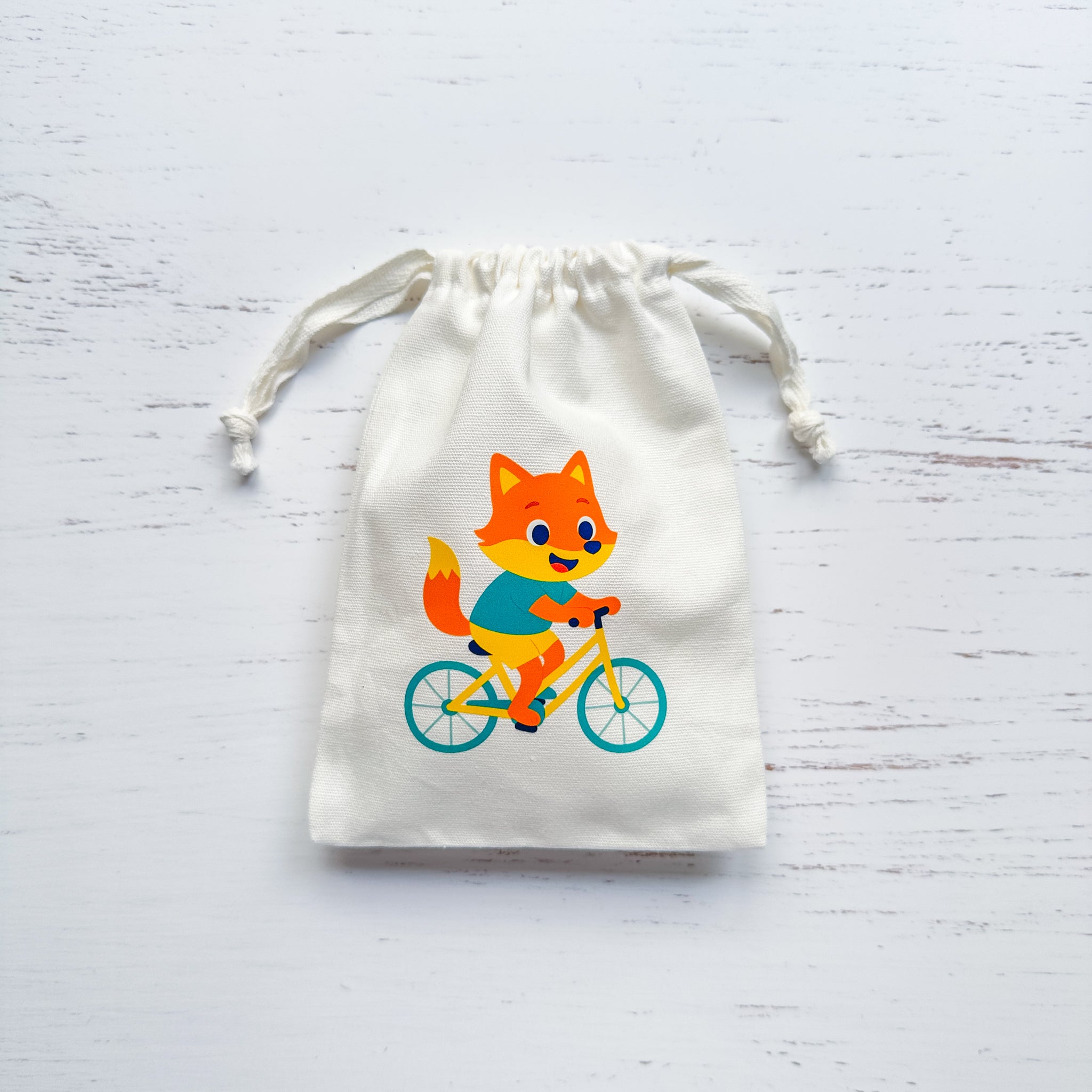 Fox On Wheels Party Bags