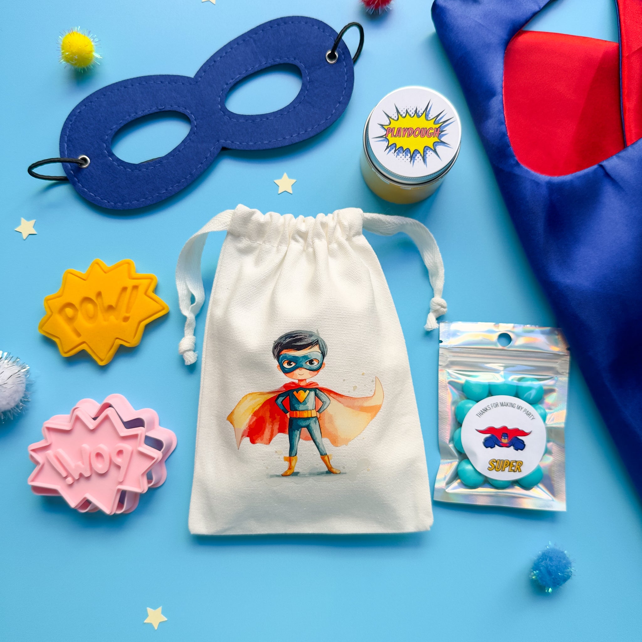 Superhero Premade Party Bags