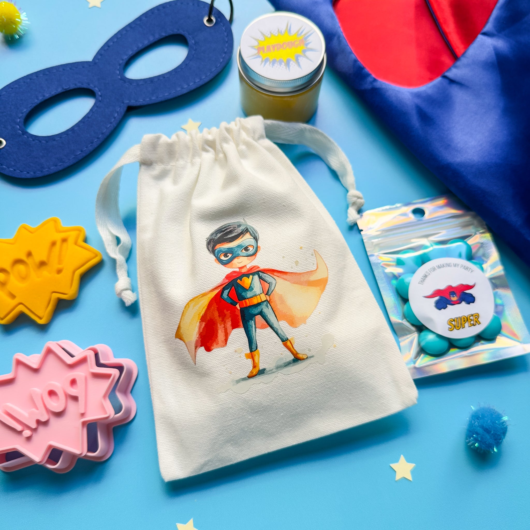 Superhero Premade Party Bags