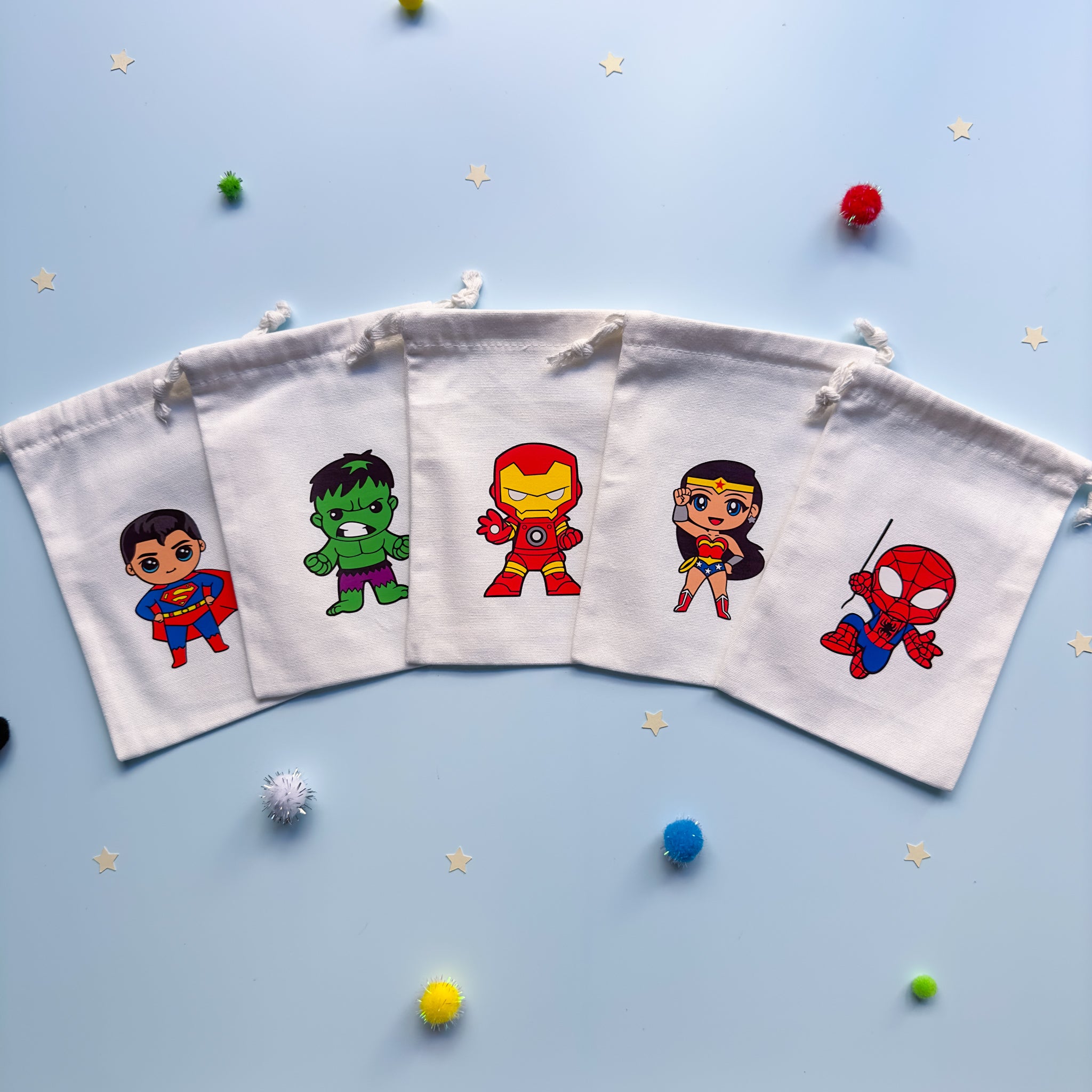 Superhero Premade Party Bags