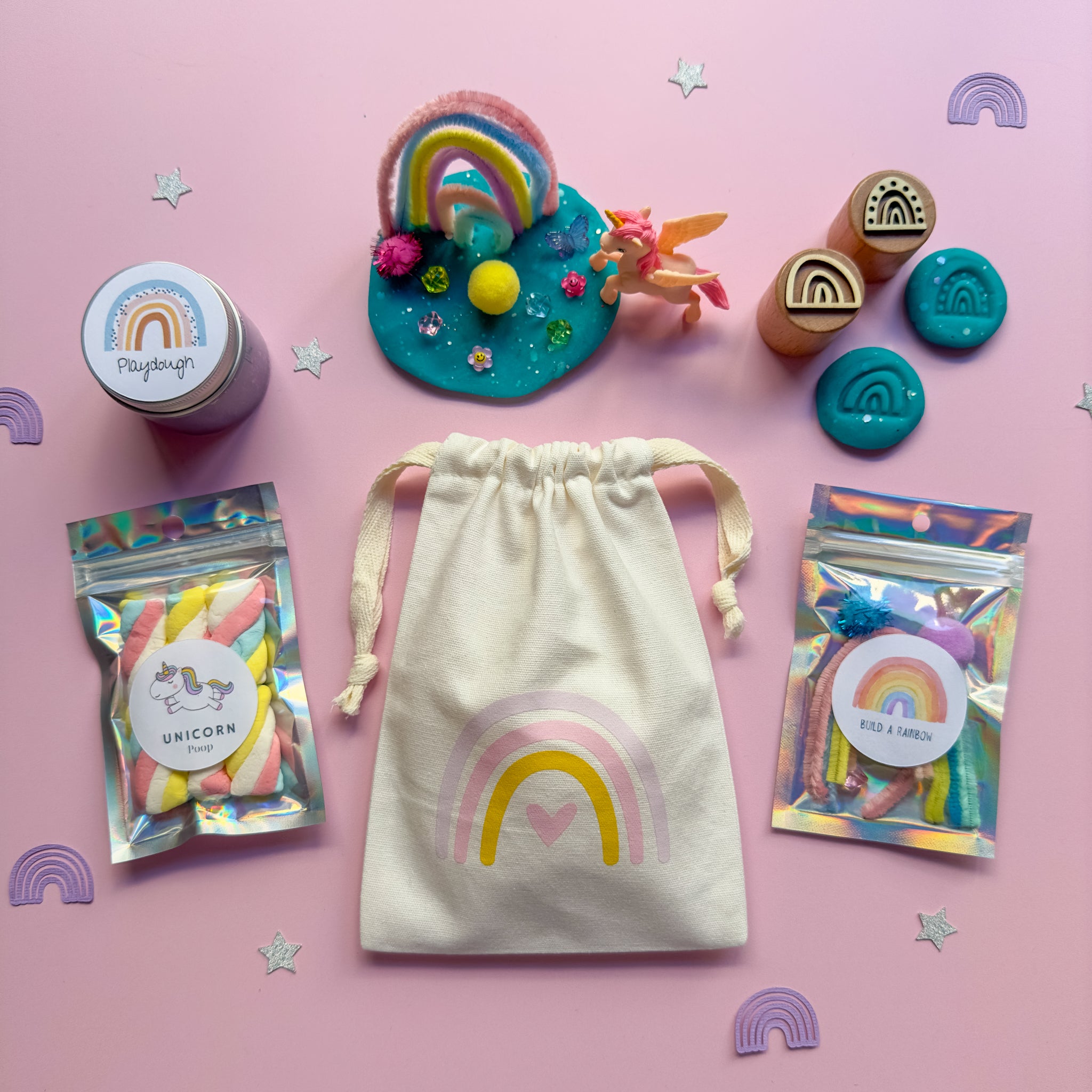 Rainbow Premade Party Bags