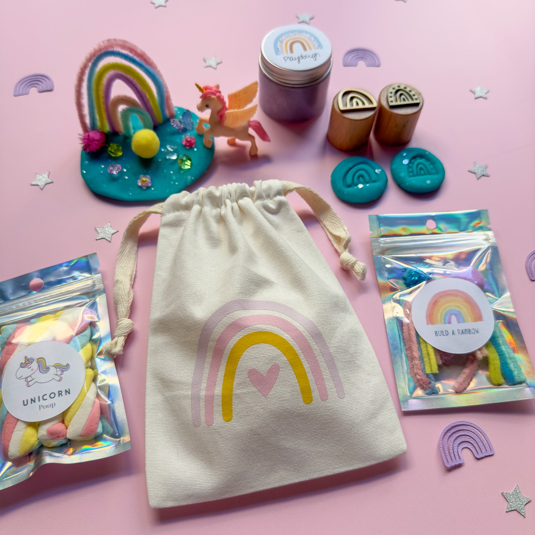 Rainbow Premade Party Bags