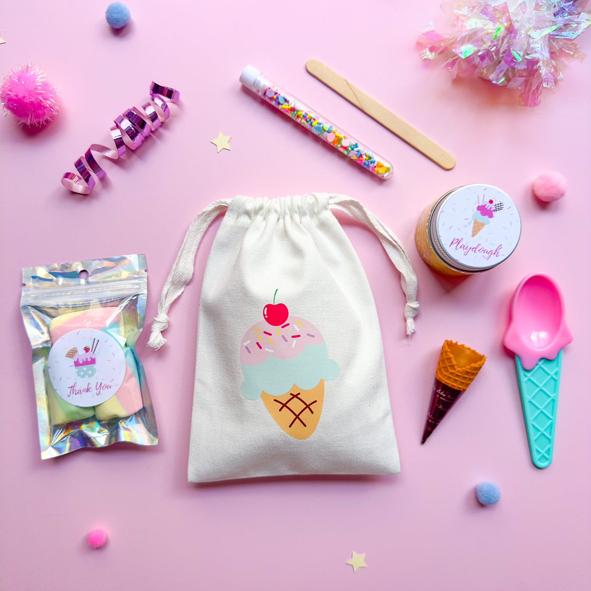 Ice Cream Premade Party Bags