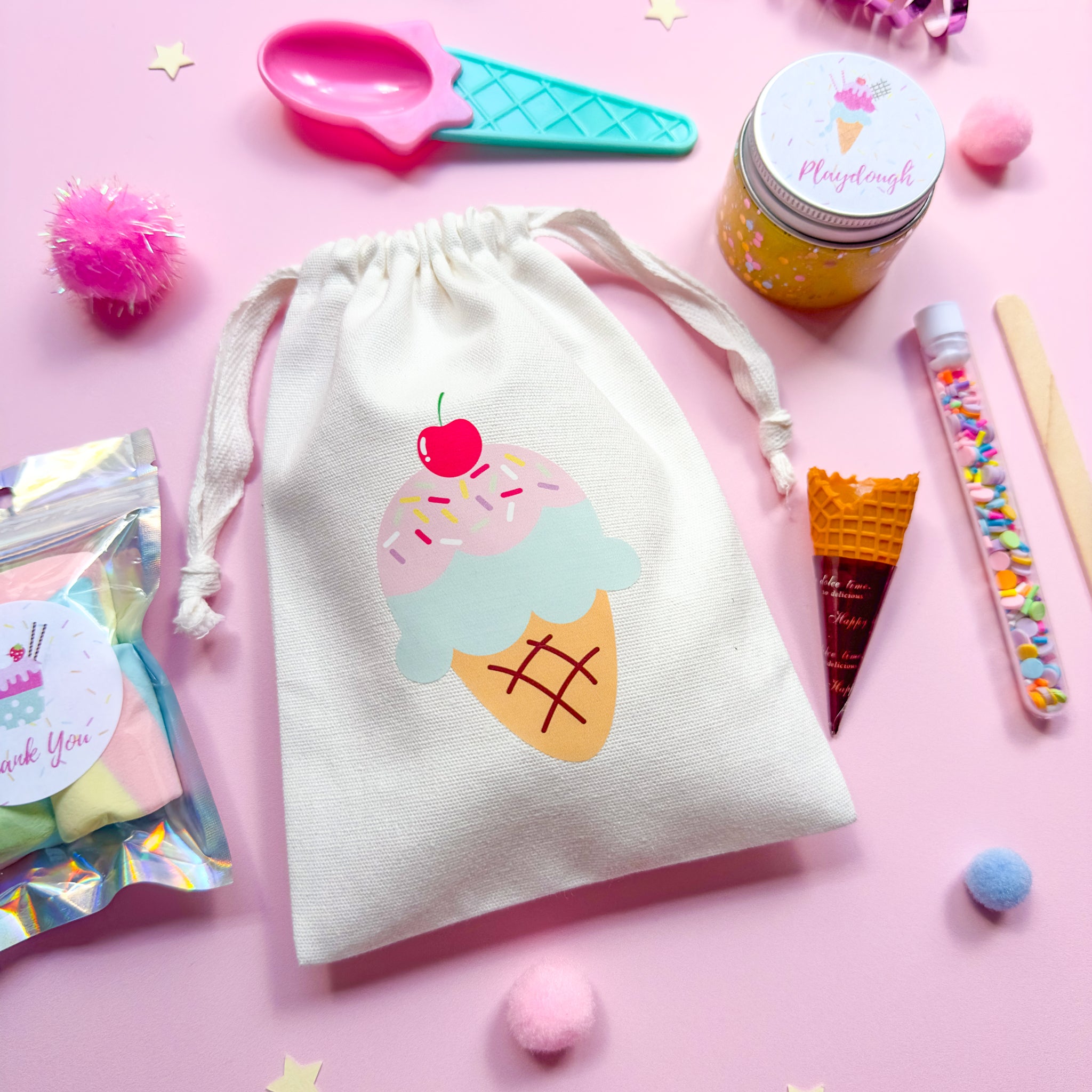 Ice Cream Premade Party Bags