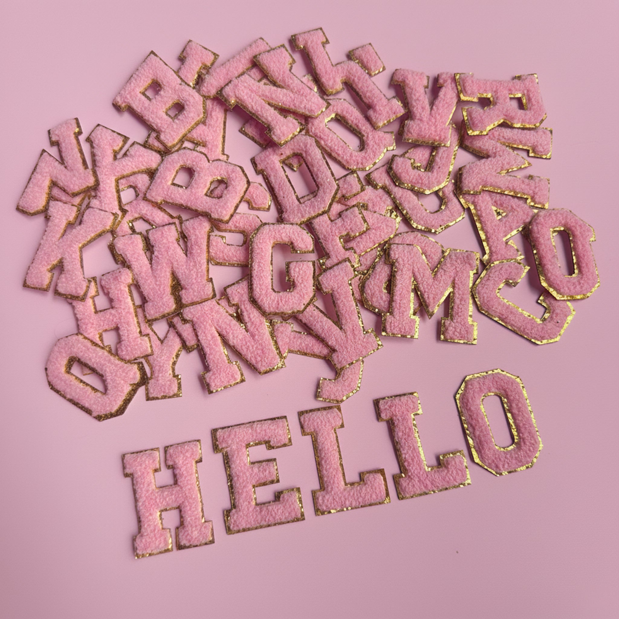 Stick On Letter Patches